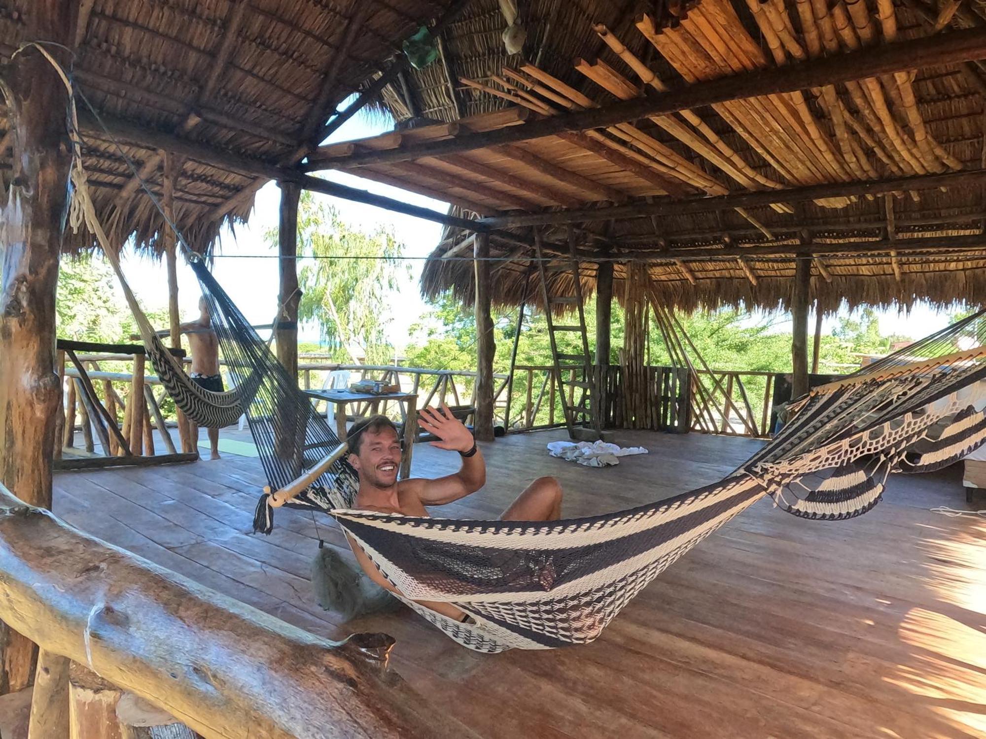Palapa Hostel Transito Bagian luar foto