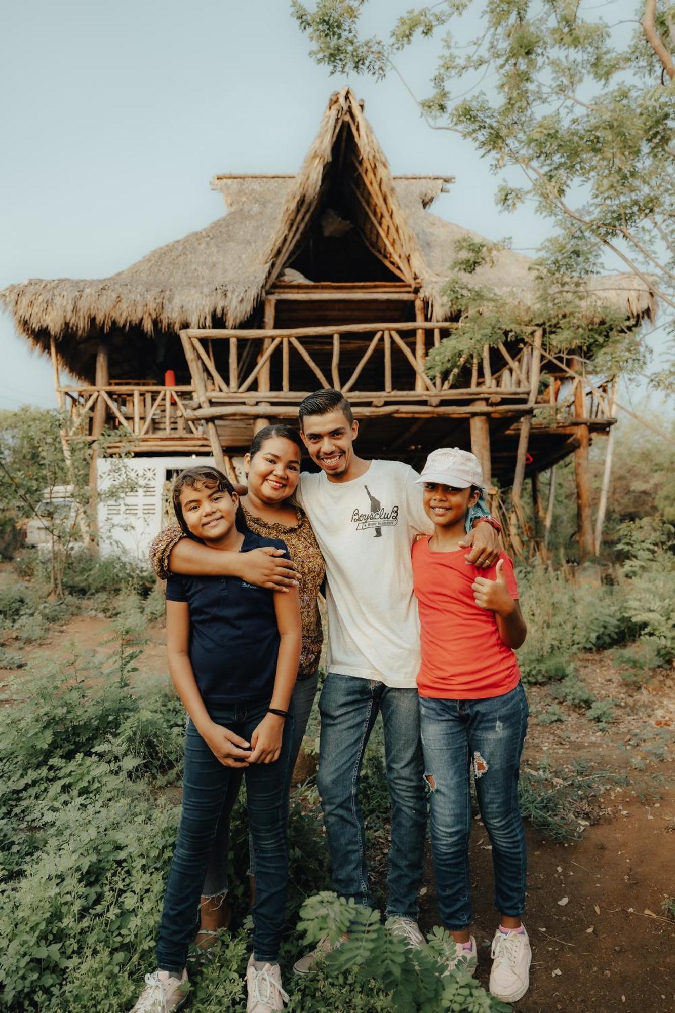 Palapa Hostel Transito Bagian luar foto