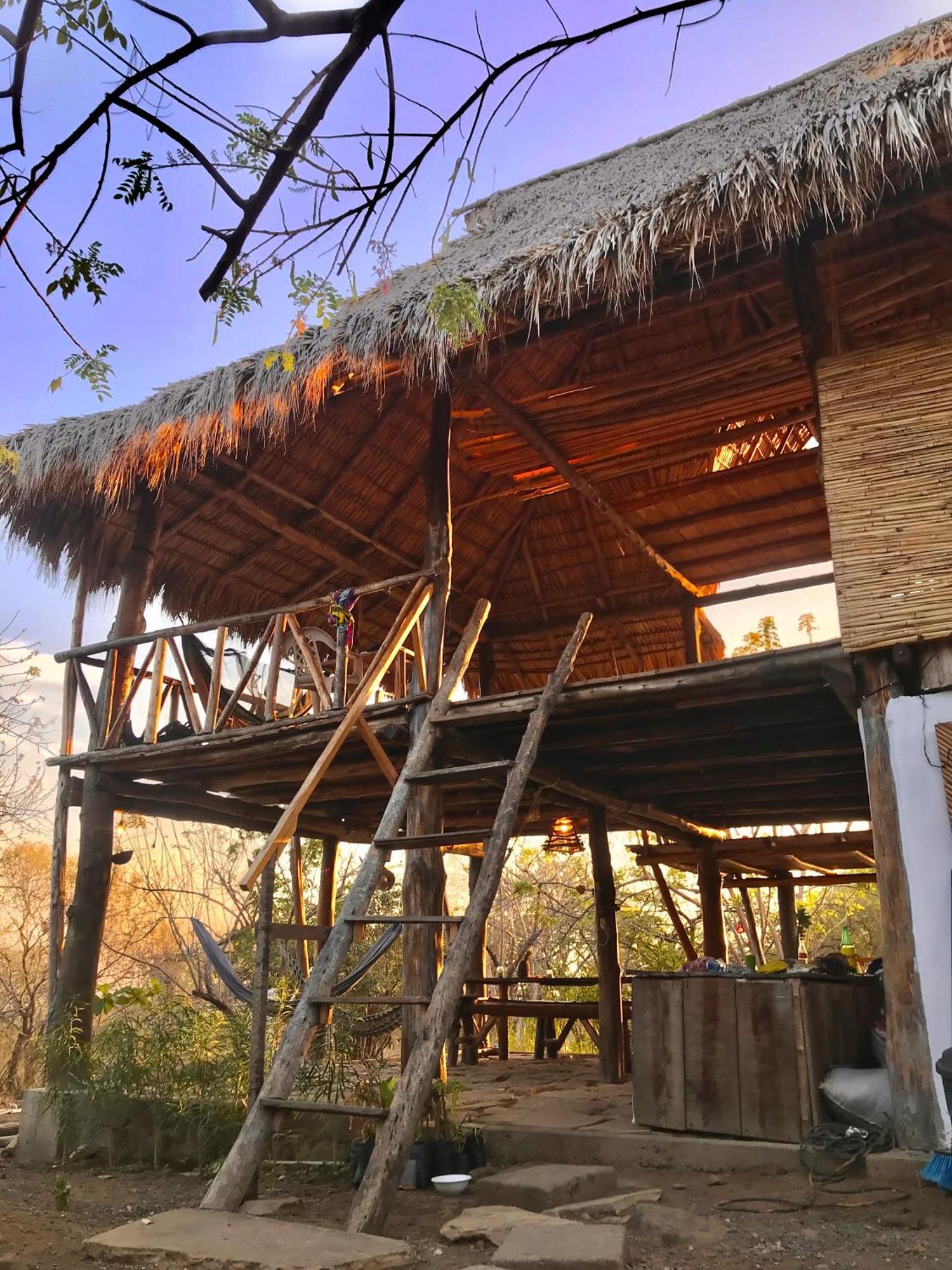 Palapa Hostel Transito Bagian luar foto